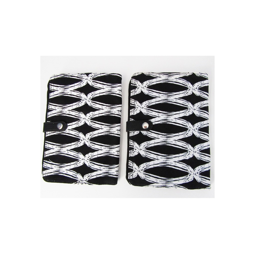 2 pieces DefectiveThirty-one Black Links Clutch